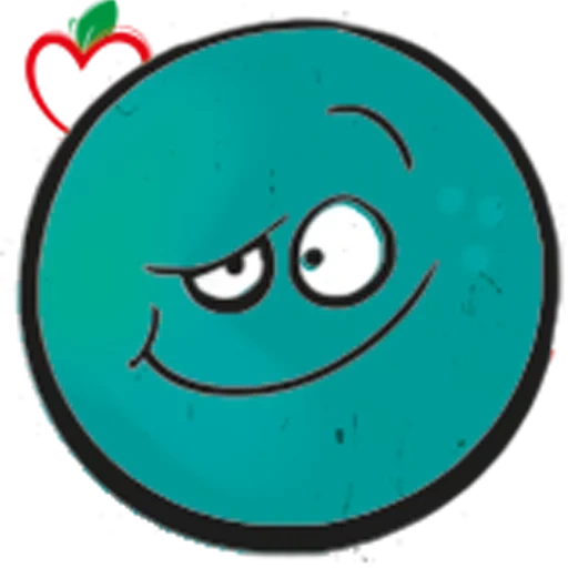 souriant, boule bleue, smiley est vert, émoticônes bleues, blue smiley est sérieux