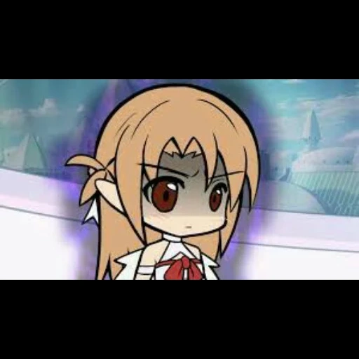 anime, asuna chibi, gênero de anime, anime asuna, mestres da espada online