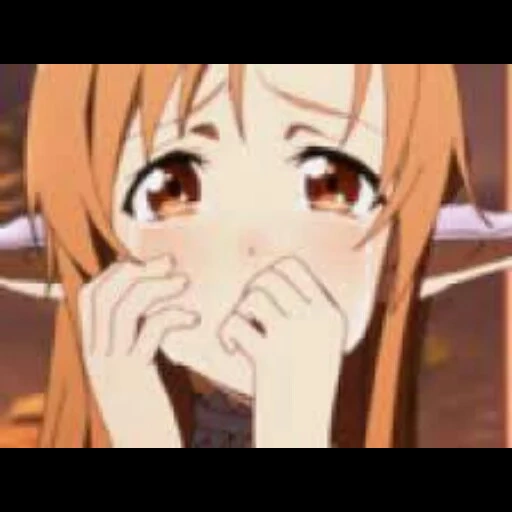 asuna, asuna yuki, yuuki asuna, asuna yuki menangis, master of the sword online