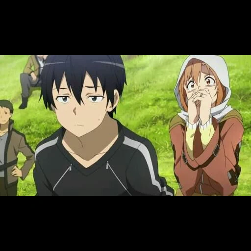 kirito animation, sao animation moment, sword master animation, krito asuna anime, sword master online