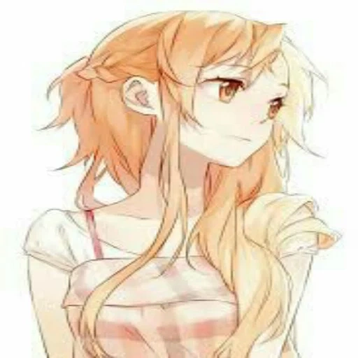 asuna, yuki asuna, yuuki asuna, personaggio di anime, anime letterario ragazza