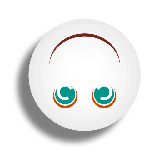 eye, pictogram, white smiling face, smiley face badge, smiling face