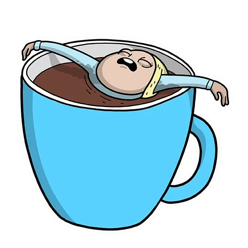 a cup, human, cuppa, the cup is cartoony, circle of adventure time