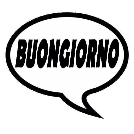 le frasi, segno, la conversazione, logo del marchio