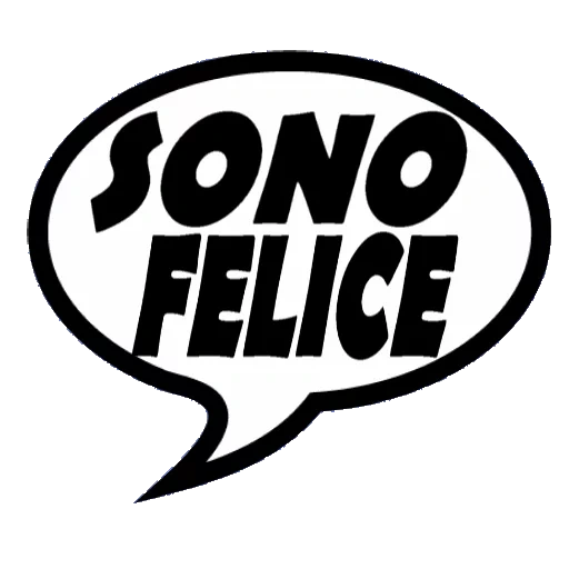 le frasi, segno, segno del discorso, logo del marchio