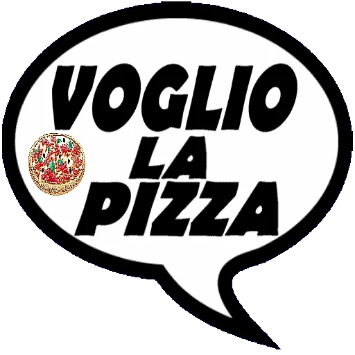 frase, pizza, sinal, pizza logo