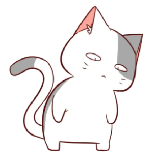 cat, anime cat, lovely anime cats, anime's nyasty cats, drawings of cute cats