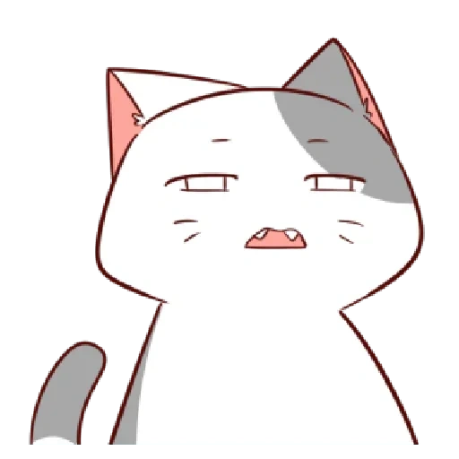 seal, anime kucing, anime kucing lucu, anime kucing berwarna-warni