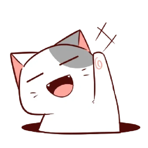 anime kucing, pus nyanagami, anime kucing lucu, anime kucing berwarna-warni