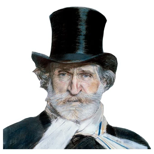 giuseppe verdi, giuseppe verdi beard, leittem giuseppe verdi, giuseppe verdi ernani 1844, giuseppe verdi 1813-1901