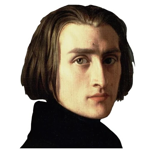 illustration, ferenc's leaf, portrait of ferenc leaf, conducted by ferenc liszt, biography of ferenc liszt
