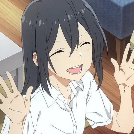 anime, k-on adzus, anime khorimiy, anime characters, miyamura izumi anime