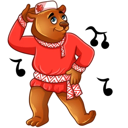 oso ruso, camarada bearski, oso con una balalaika, oso con una balalaika, mikhail potapych fairy tales three bears