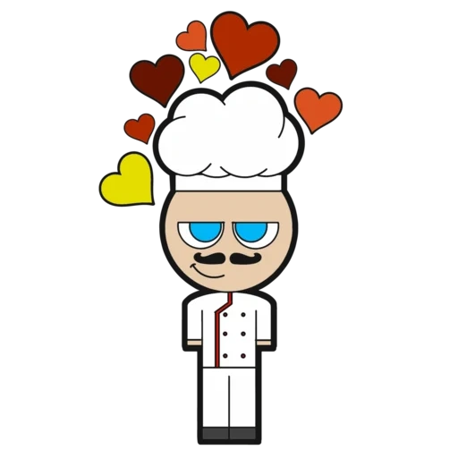 chef, anime, people, lovely chef group, animation lion-serveur