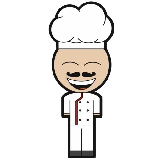 chef, vettore chef, icona chef, cuoco di klipath, vettore chef