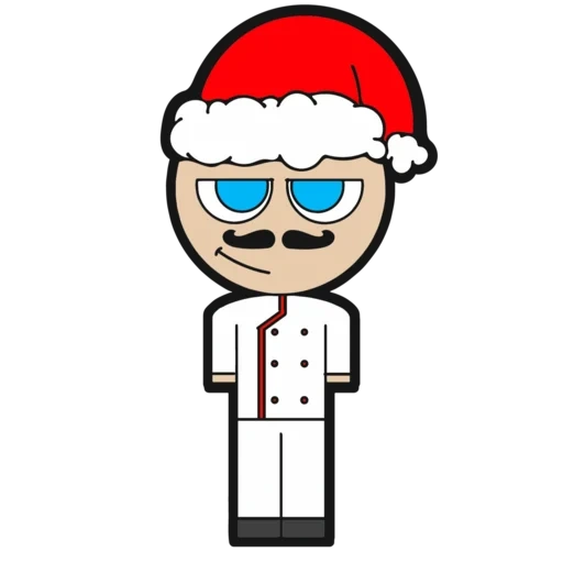 human, animation, merry christmas, karl lagerfeld sticker, people with a green hat cartoon