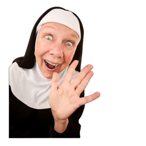 irmã, irmã, irmã, a freira está gritando, vala de drenagem de freira
