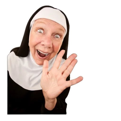 soeur, soeur, soeur, la nonne hurle, égouttoir de nonne