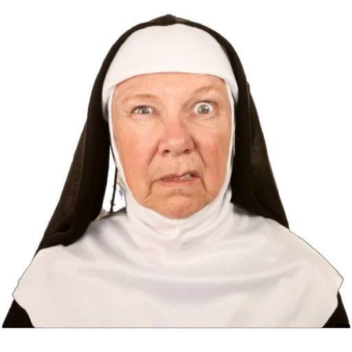 монашка, монахиня, бабка монахиня