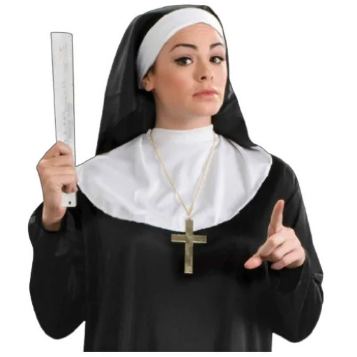 nonne, nonne, das bild einer nonne, das kostüm der nonne, junge nonne