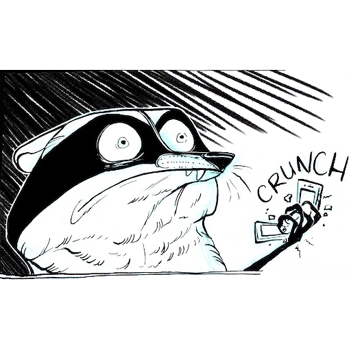 raton laveur comique, simkaye raccoon, humour de bandes dessinées, vie comics, par simkaye raccoon boss