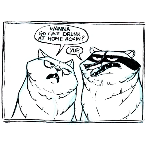 un meme, comics of the raccoon, procione di simkaye, comics divertente, comics divertente