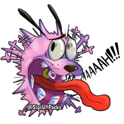 funny, a timid dog, courage the cowardly dog 2021, courage the cowardly dog screaming, cartoon network courage cowardly dog
