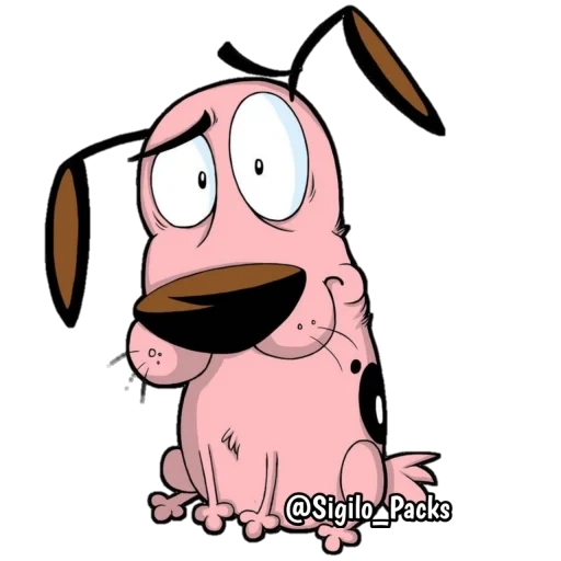 courage, courage dog, a timid dog, houston a dog with cowardly courage, courage cowardly dog animation series