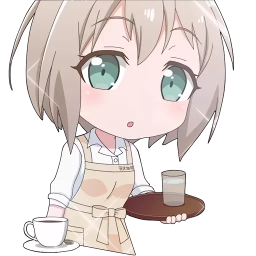 anime, bandori, bang dream, ohayu chibi, karakter anime