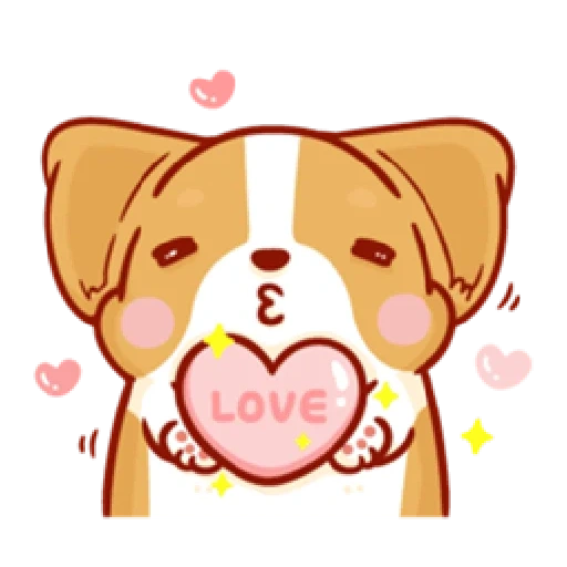 kawaii, corgi, chiens, watsap corgi, chiens kawaii