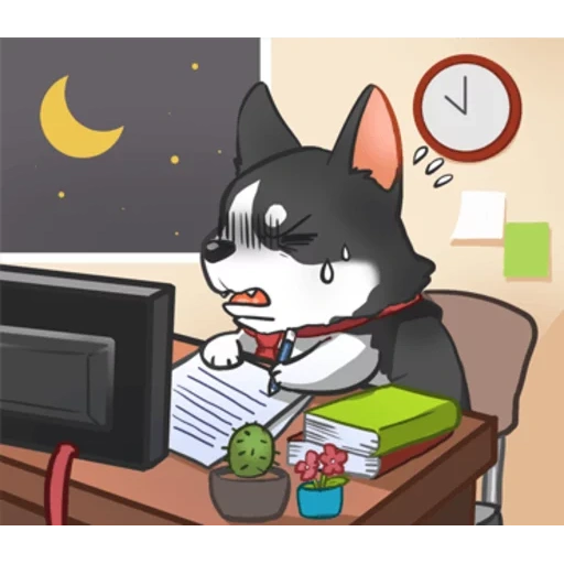 husky, hahaski, husky is funny, hahaski napoleon, cool memes of husky anime