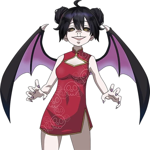 animation, anime, crown vat, demon succubus