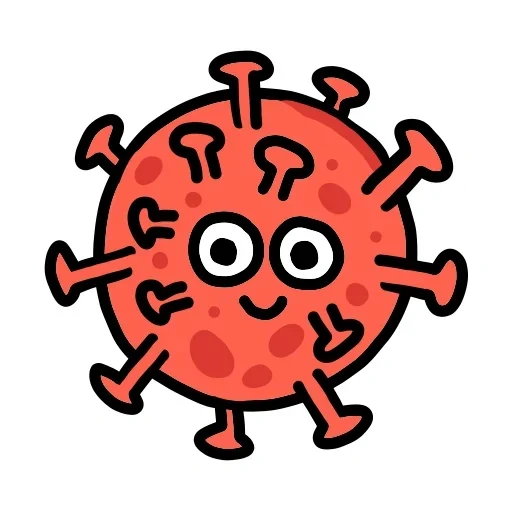 coronavírus, emblema coronavírus, padrão de vírus da gripe, vetor de ícone de coronavírus