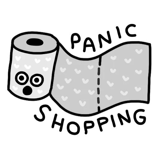 coronavirus, toilet paper, toilet paper icon, colored toilet paper, toilet paper cartoon