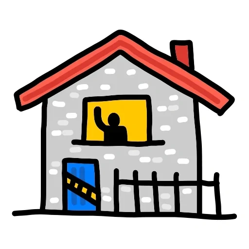 casa, ícone da casa, padrão de casa, cabine, sinal de cabana
