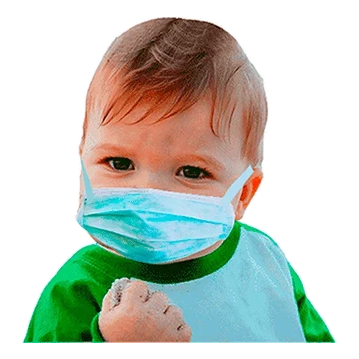 emoji, children, baby medical mask, medical baby mask