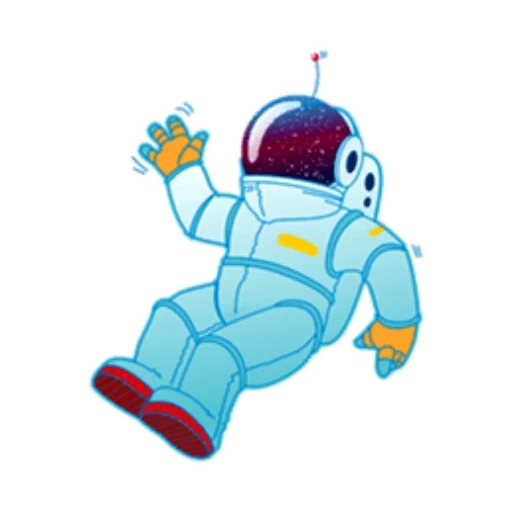 space, and space, cartoon space, clipart cosmonaut