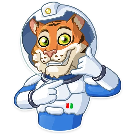 tigre, tigre, astronauta tigre, tigre espacial