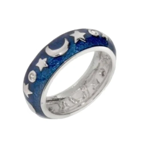 кольцо ван гог, sterling silver, кольцо палладия эмалью, кольца ювелирные изделия, кольцо ван гог серебро эмаль