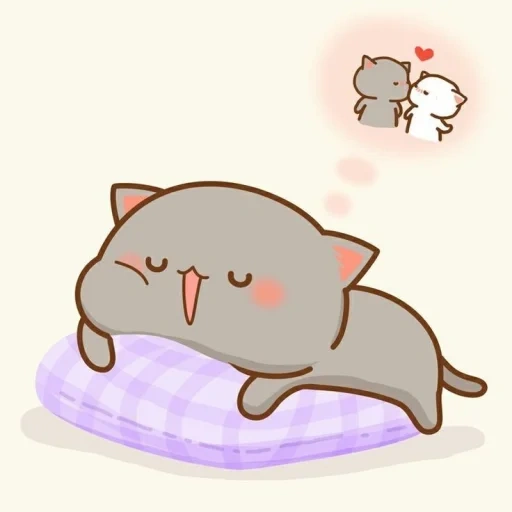 kitty chibi kawaii, encantadores gatos kawaii, kawaii cats love, lindos gatos kawaii, dibujos dibujando gatos nyashki