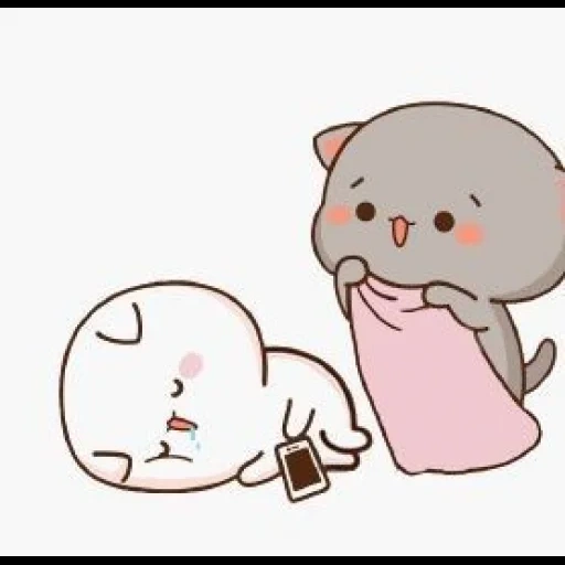 kawaii, kitty chibi kawaii, gambar kawaii yang lucu, kucing kawaii yang cantik, love cats kawaii