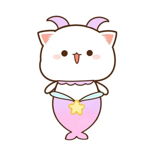 kawaii, katiki kavai, kucing kawaii, kucing chibi lucu, gambar kucing lucu