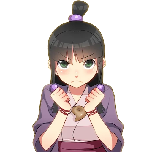 anime creative, ace attorney, anime girl, personnages d'anime, maya ace avocat