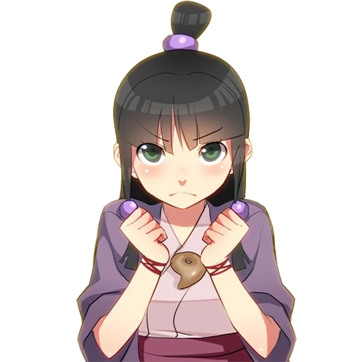 kreativitas anime, ace attorney, anime girl, karakter anime, pengacara maya ace