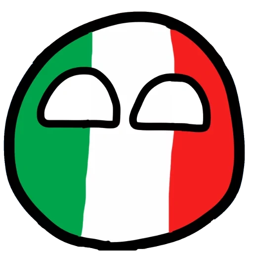 countryballs, cantribols irlandia, countryballs vatikan, sejarah pedesaan italia, kerajaan italia