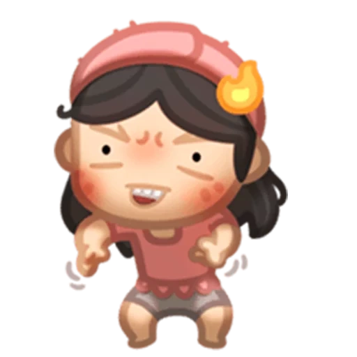 chibi, asiático, personaje, caracteres, genshin chibi