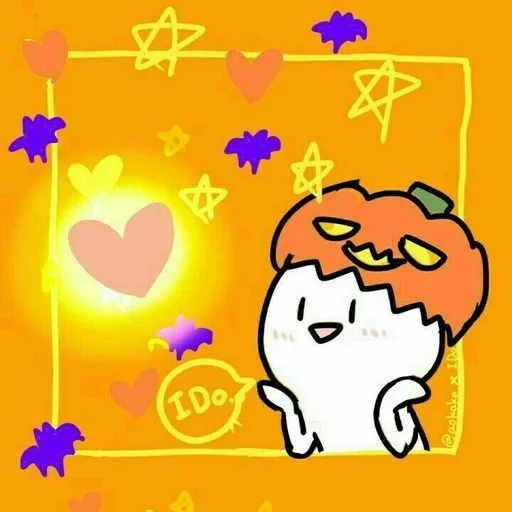 chat, mémo chat, anime du couple, le personnage est mignon, sanrio halloween