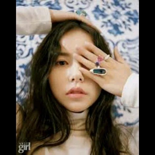 gadis, min hyo rin, aktris korea, riasan korea, gadis korea