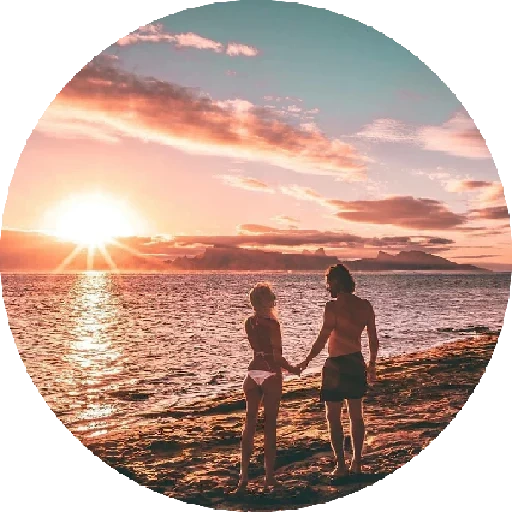 pessoas, menina, praia da família, mar da família feliz, um pôr do sol de 4 mares