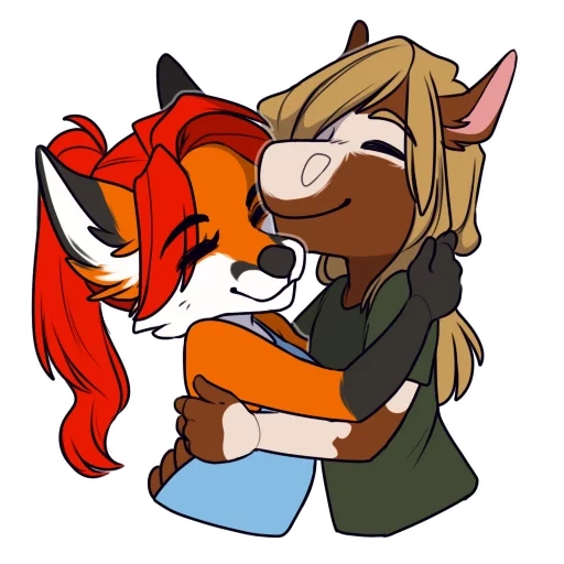 furri couples, fox furri, furri wolf, furry love, furri art love